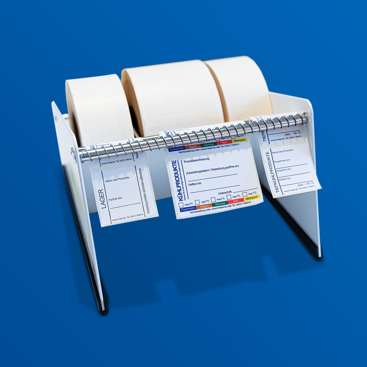 Etikettenspender inkl. 3 Rollen